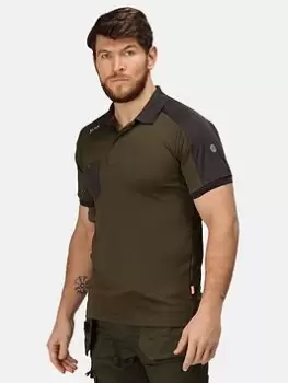 Image of Regatta Professional Workwear Offensive Wicking Top - Khaki, Size L, Men
