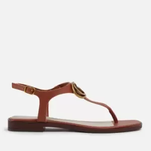 Image of Guess Womens Miry Leather Sandals - UK 4