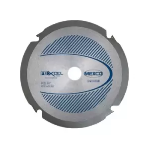 image of 160mm X 2mm X 4T Fibre Cement Board PCD Diamond Blade - Mexco