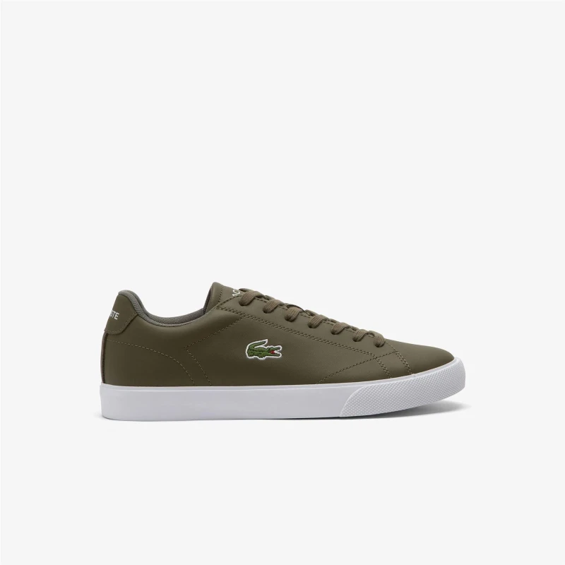 Image of Lacoste Leonard Set Trainers Khaki male UK 7