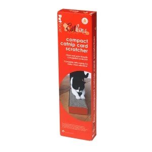 Image of Petface Catkins Compact Catnip Card Scratcher