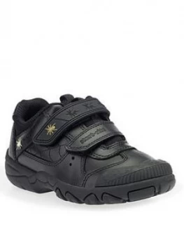 image of Start-Rite Boys Leather Tarantula Shoes - Black