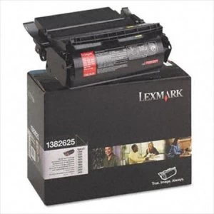 Image of Lexmark 1382625 Black Laser Toner Ink Cartridge