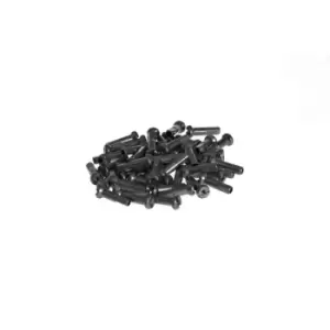 Image of Salt Pro Spoke Nipples 16mm Black 40pcs