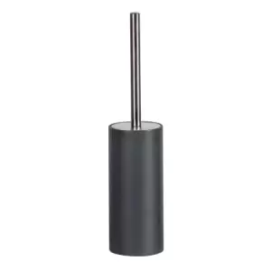 image of Showerdrape Alto Toilet Brush & Holder - Grey