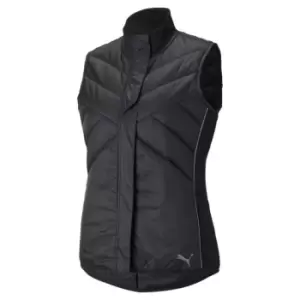 image of Puma Run Padded Vest Womens - Black