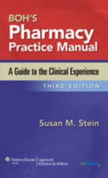 Image of Bohs Pharmacy Practice Manual by Susan M. Stein Paperback