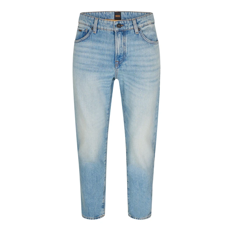 Image of Boss Mens Re.Maine BC Slim Fit Jeans Turquoise/Aqua male 31W L