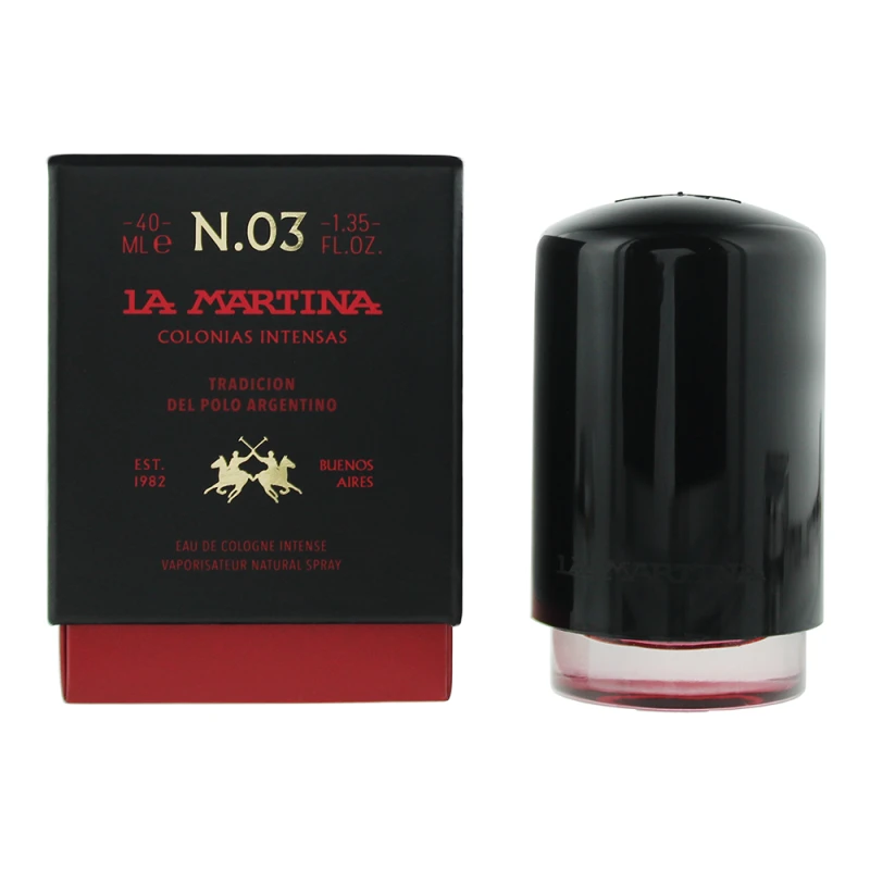 Image of La Martina Nude Amber Eau de Cologne 40ml Spray
