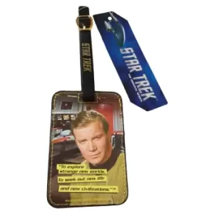 image of Coop Star Trek Luggage Tag Kirk