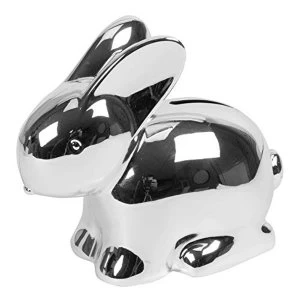 image of Bambino Silver Plated Rabbit Money Box