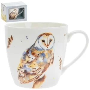 Image of Country Life Mug Owl