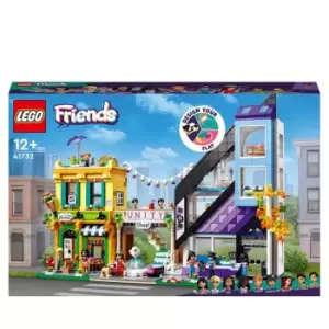 image of LEGO Friends Downtown Flower and Design Stores 41732 - Multi