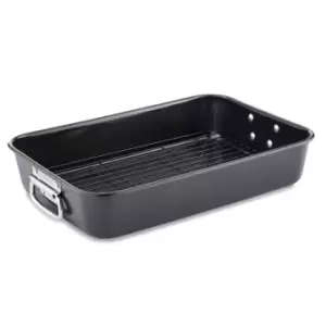 Image of Tower Non-stick Roaster With Rack 40X28X7.5Cm