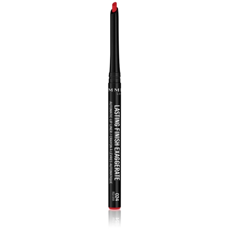 Image of Rimmel Lasting Finish Automatic Lip Liner 024 Red Diva