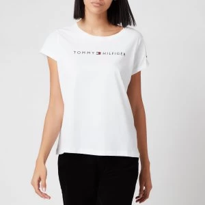 Image of Tommy Hilfiger Womens Tommy Original Short Sleeve T-Shirt - White - XS