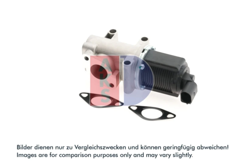 Image of AKS DASIS 155023N EGR valve Solenoid Valve, Electric, with gasket/seal EGR Valve (1145)