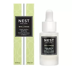 Image of Nest Fragrances Lime Zest & Matcha Misting Diffuser Oil, 0.5 oz.