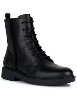 Image of Geox D Spherica Ec1 Ankle Boots - Black, Size 4, Women