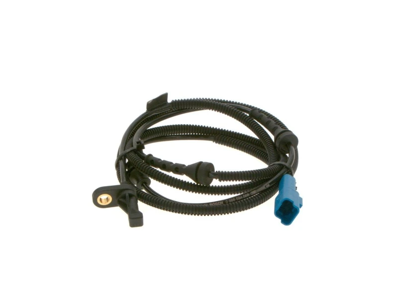 Image of Bosch 0 986 594 568 ABS Sensor with cable Sensor,wheel speed (412)
