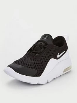 image of Nike Air Max Motion 2 Infant Trainers - Black/White