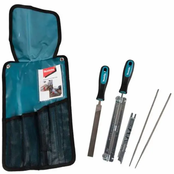 Image of Makita 5.2mm Chainsaw Chain Sharpening Set D-72182