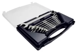 Image of DRAPER Long Metric Stainless Steel Combination Spanner Set (8 Piece) 44019