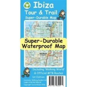 Image of Ibiza Tour & Trail Super-Durable Map