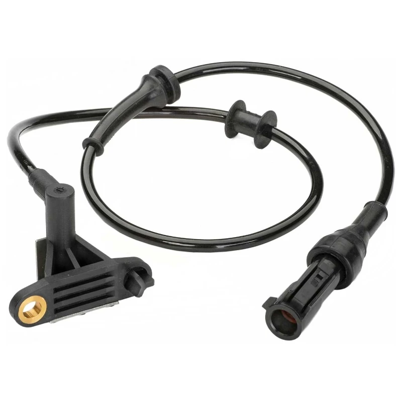 Image of HELLA 6PU 230 040-571 ABS Sensor Rear Axle, with holder Sensor,wheel speed (412)