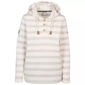 Image of Trespass Womens/Ladies Society Long-Sleeved Summer Hoodie (S) (Mushroom)