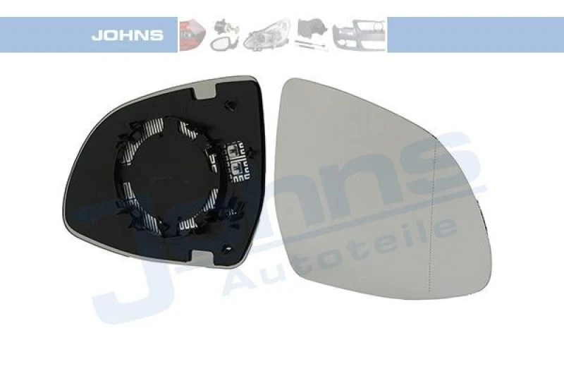 Image of Wing mirror glass JOHNS 20 72 38-85