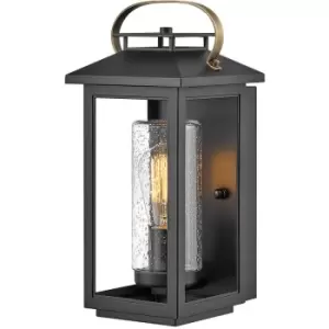 image of Quintiesse Hinkley Atwater Outdoor Wall Lantern Black, IP44