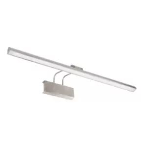 Image of Litho LED Picture Light Steel Brushed, Plastic Matt