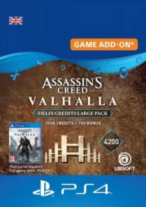 image of Assassins Creed Valhalla 4200 Helix Credits PS4