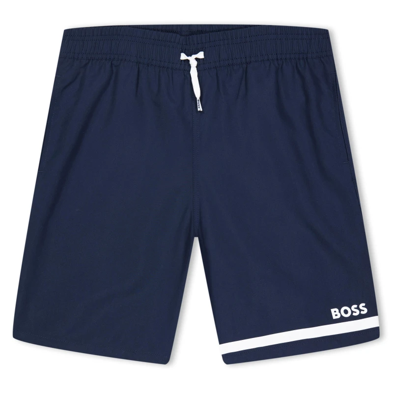 Image of Boss Logo Swim Shorts Infants Swim Shorts 4Y Blue 30821918135