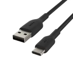 Image of Belkin CAB002BT0MBK USB cable 0.15 m USB A USB C Black