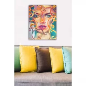 Image of 1501996802-5070 Multicolor Decorative Canvas Painting