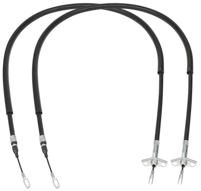 Image of RIDEX 124C1203 Brake Cable Left Rear, 1513/1335mm Cable,parking brake (124)