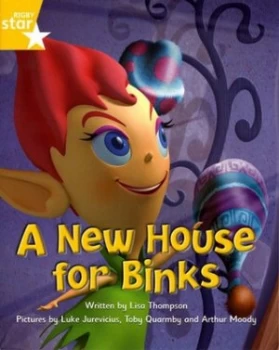 Image of Fantastic Forest Yellow Level Fiction a New House for Binks by Lisa Thompson Book