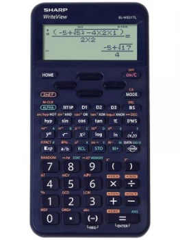 Image of Sharp ELW531T Scientific Calculator Blue