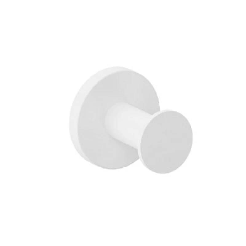 Image of Cosmic Towel Hook, Robe Hook, Coat Hook, Matt White, Architect S+ Collection