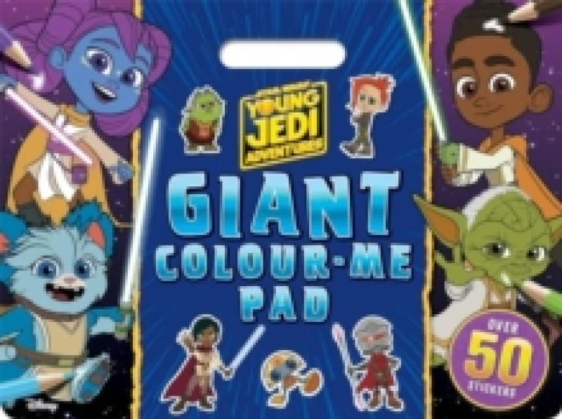 Image of Star Wars Young Jedi Adventures: Giant Colour Me Pad Paperback / softback