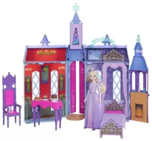 Image of Disney Frozen Elsa's Arendelle Castle Doll & Playset