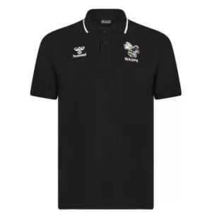 image of Hummel Wasps Polo Shirt Mens - Black