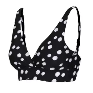 Image of Regatta Paloma Bikini Top - Blk/WhPlkaPr