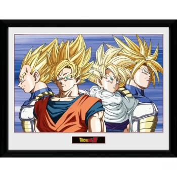 Image of Dragon Ball Z Group Framed Collector Print