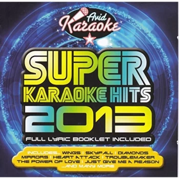 image of Various Artists - Super Karaoke Hits 2013 CD