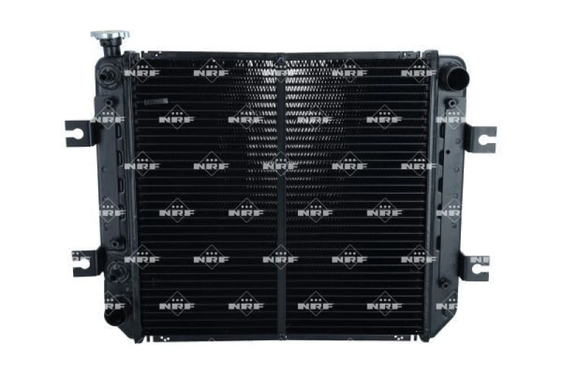 Image of NRF 52240 Engine radiator EASY FIT Brazed cooling fins, Copper, with lid Copper Radiator,engine cooling (470)