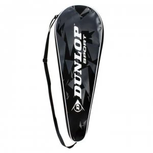 image of Dunlop Squash Racket Head Cover - Black/White