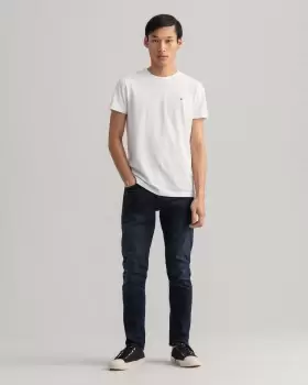 Image of GANT Men Maxen Extra Slim Fit Active-Recover Jeans (36-32) Black